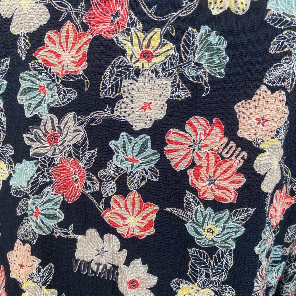 SOLD NEW Zadig & Voltaire Raspali Flowers Dress - Picture 11 of 14